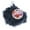 Navy, variant on Pepperell Braiding Faux Fur Pom With Loop-Navy