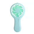 thumbnail image 1 of Injueey Mini de carga silenciosa, ventilador de carga USB para dormitorio, ligero y compacto, cómodo de llevar Electrodomésticos verde, 1 of 1
