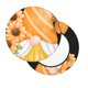 thumbnail image 2 of Disketp Sunflower Gnomes 2 Funda Redonda para Taburete, Funda de Cojín para Silla de Bar Suave y Elástica-13 inch, 2 of 7