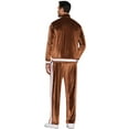thumbnail image 3 of COOFANDY Mens Tracksuit 2 Piece Set Velour Velvet Sweatsuit Jogging Suits Full Zip Jacket Pants Outfits, 3 of 6