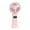 Pink, variant on Handheld Fans Digital Display Folding Fan Usb 5-Speed Rechargeable Small Fan Portable Handheld Fan