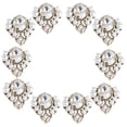 thumbnail image 1 of 3x10 Piezas, Botones De Reverso Plano De Perlas De Cristal Vintage, Accesorios Para Hacer Joyas Sunnimix Hallazgos de joyería con reverso plano, 1 of 8
