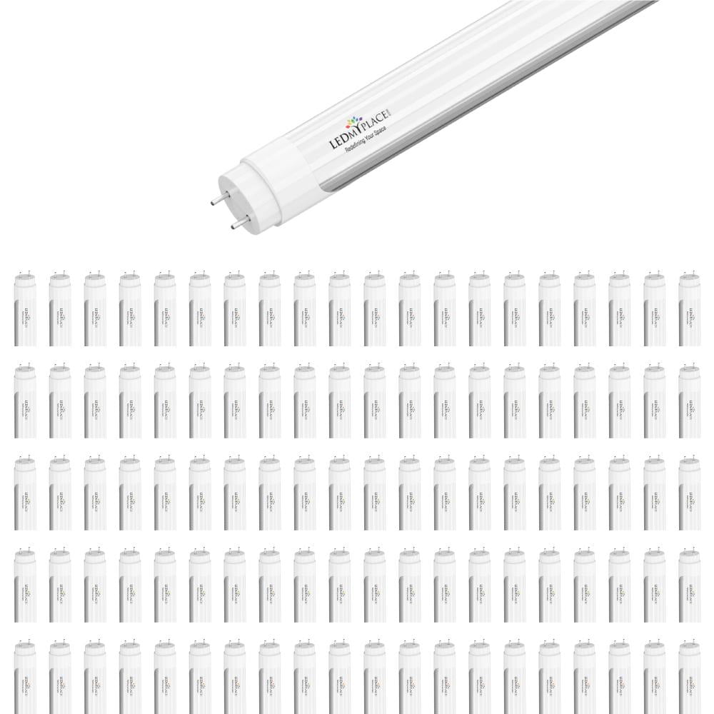 Ballast Compatible T8 4ft 20W LED Tube Light 2800 Lumens 5000K Frosted