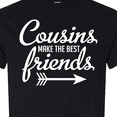 thumbnail image 4 of Inktastic Cousins Make the Best Friends with Arrow T-Shirt, 4 of 5