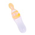 thumbnail image 4 of 90ML Infant Baby Bottle With Spoon Feeder Feeding Safety Silicone Feeder Food Rice Cereal Bottle For Lovely Gift yellow, 4 of 5