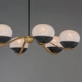 thumbnail image 3 of 24646MRBKNAB Maxim Lighting Lucerne - 6 Light Chandelier-20.25 Inch Tall and 33 Inch Wide, 3 of 5
