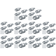 thumbnail image 1 of 4 Uds 3/8 Anillos en D Resistentes Anclas Amarre 2400LBS Anillo Retención Clip Remache, 1 of 7