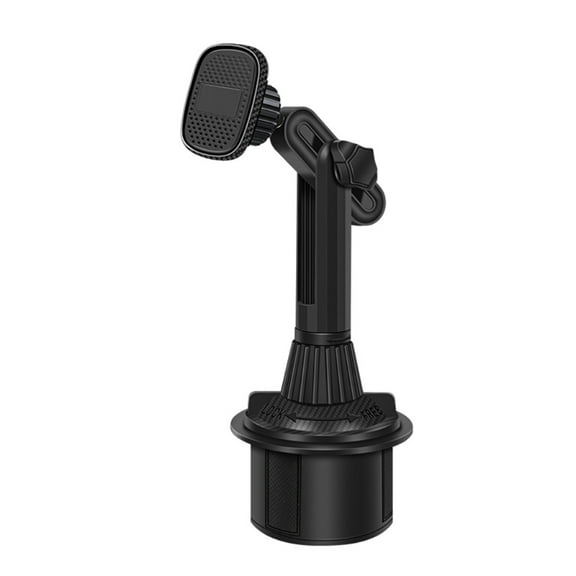 Magnetic Car Cup Holder Phone Mount Adjustable Base Angle Cradle Car Mount Stand Cradle for i-phone 3-7 inch Cellphone