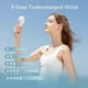 thumbnail image 2 of Handheld Turbo Fan [16H Max Cooling Time] Mini Portable Hand Fan, 4000mAh USB Rechargeable Personal Fan, Battery Operated Small Pocket Fan with 5 Spee, 2 of 4