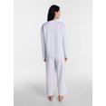 thumbnail image 2 of Lissome Women's and Women's Plus Scubaknit Top and Pants Pajama Set, 2-Piece, Sizes S-3X, 2 of 4