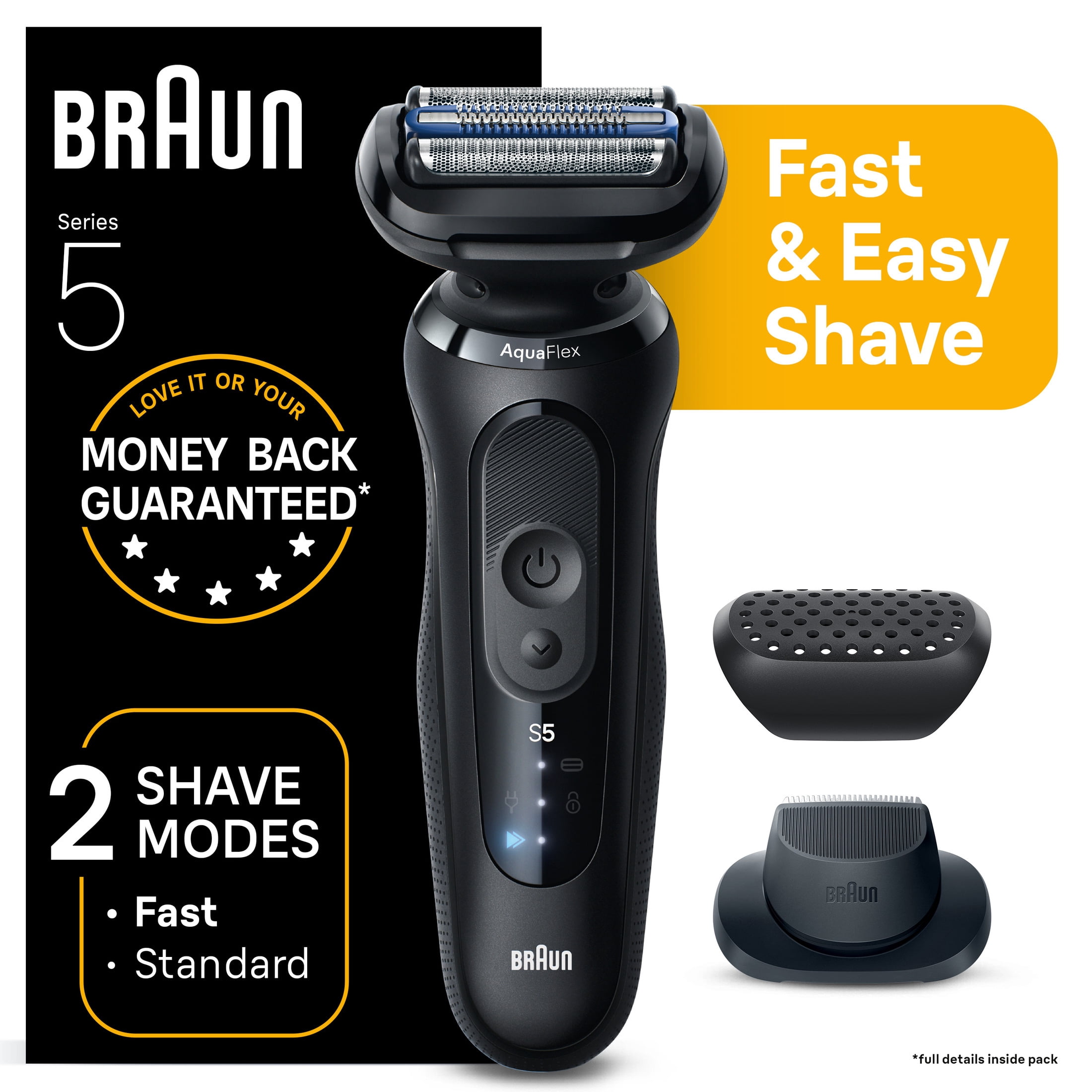 Braun, Electric Shaver, Series 9 Pro 9477cc, Silver - Walmart.com