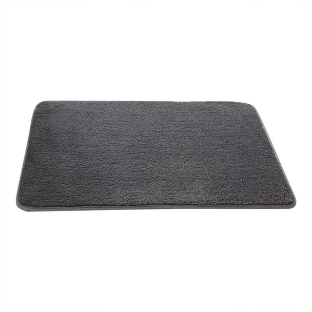 Bath Rugs, Plush Thick And Soft Cut Pile Bathroom Mats Super Absorbent Quick Drying, Machine Washable Bathroom Decor, Rubber Backed Bathroom Mats for Bathroom Floor Home, Kitchen, Hotel, 31x19IN