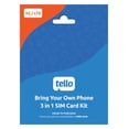 thumbnail image 2 of Tarjeta SIM de prepago Tello Mobile US con kit de teléfono 4G LTE/5G, 2 of 6