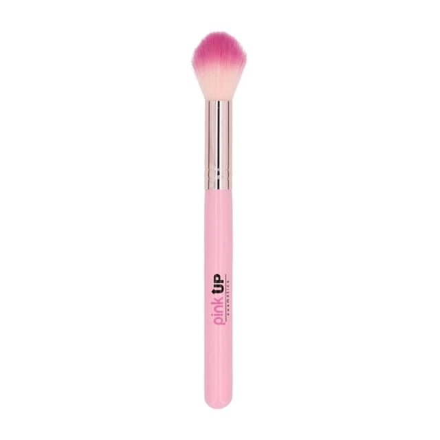 Brocha Individual Highlighter Brush Iluminador Pink Up
