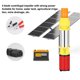 thumbnail image 4 of Bomba De Agua Solar, Bomba De Pozo Profundo Conectores De 1 Pulgada 1,5 Pulgadas 2 Pulgadas DC24V 300W Anillos De Sellado Mecánico Para Drenaje Industrial, 4 of 7
