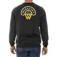 thumbnail image 5 of Men's New Era Black Golden State Warriors "W" Statement Pullover Sweatshirt, 5 of 5