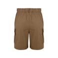 thumbnail image 4 of Women's Pants Pocket Fitness Running Outdoor Hiking Casual Summer Pants for Women Brown 2Xl, 4 of 9