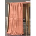 thumbnail image 3 of MDS Pack of 12 Wedding 27 x 120 inch Chiffon Table Runner for Wedding Decoration 10ft Runners - Peach, 3 of 3