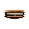 thumbnail image 4 of Bella Russo 17 in. Leather Laptop Double Gusset Briefcase (Cognac), 4 of 4