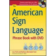 Angle View: The American Sign Language Phrase Book with DVD, Used [Paperback]