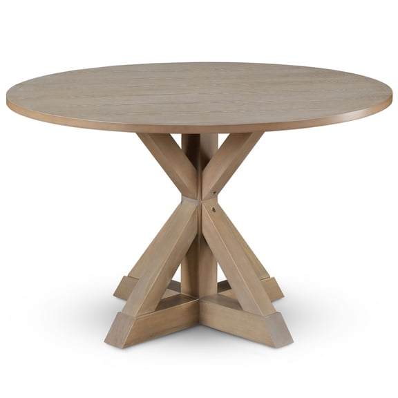 Finch Alfred Round Dining Table Rustic Beige