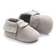 thumbnail image 4 of Newborn Baby Boy Girl Moccasins Shoes Fringe Soft Soled Non-slip Footwear Crib Shoes PU Suede Leather First Walker Shoes, 4 of 5