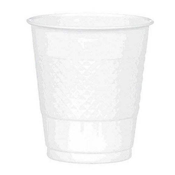 White Plastic Cups