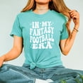 thumbnail image 4 of In My Fantasy Football Era Shirt for Women and Teens Funny Sports League T-Shirt Seafoam Shirt Adult Large, 4 of 5