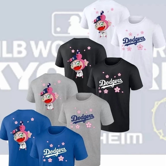 Dodgers World Tour Tokyo Series 2025 Shirt Fans Gift All Size