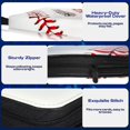 thumbnail image 4 of JZWAL-Baseball Card Binder,900 Pockets Upgraded Trading Card Binder with Zipper, Large Sports Card Holder Include 50 Removable Sleeves,9 Pocket Double Side Card Album Folder for Collection Organize, 4 of 4
