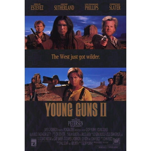 Young Guns 2 1990 11x17 Movie Poster Walmart Com Walmart Com