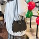 thumbnail image 5 of Bolsa bandolera de murciélago de Halloween Lindo de hombro de niña de mujer de calabaza (Negro L) Ehuebsd Para Estrenar, 5 of 9