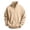 #A07-Beige, variant on Youth Quarter Zip Pullover Fashion Stand Collar Boys Sweatshirts Waffle Knit Raglan Long Sleeve Sweaters for Boys Loose Fit Boys Fall Shirts