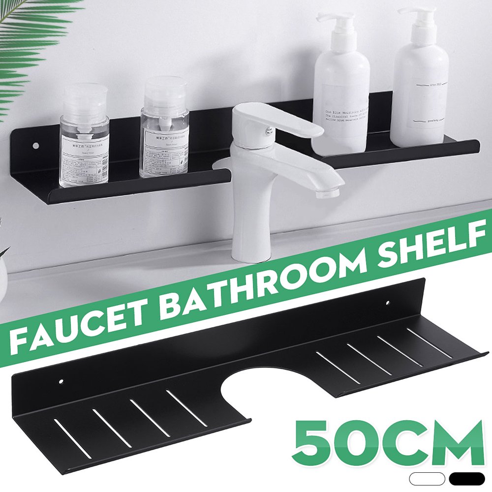 Faucet Organizer Shelf Kitchen Bathroom Over the Sink Faucet Rack