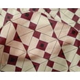thumbnail image 4 of oneOone Silk Tabby Fabric Diamond Geometric Print Fabric BTY 42 Inch Wide, 4 of 4