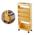 thumbnail image 2 of Estante organizador de almacenamiento, estantería móvil de múltiples capas, estantería móvil para habitación, estantería móvil diseñada a medida, 2 of 10