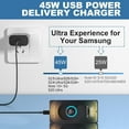 thumbnail image 2 of 45W Super Fast Charger Type C, 2Pack USB C Android Phone Charger Fast Charging Cord with 10ft Cable Compatible with Samsung Galaxy S25 Ultra/S25/S24/S23 Ultra/S22 Ultra, 2 of 5
