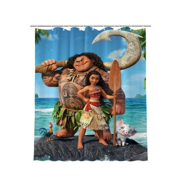 Moana Shower Curtain Bathroom Decoration Bath Curtain Waterproof Shower Curtain Home Decor