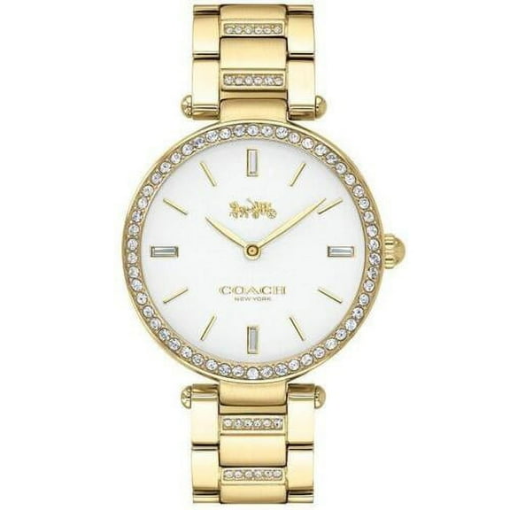 Coach 14503093 Women's Park Gold-Tone Stainless Steel Bracelet Watch