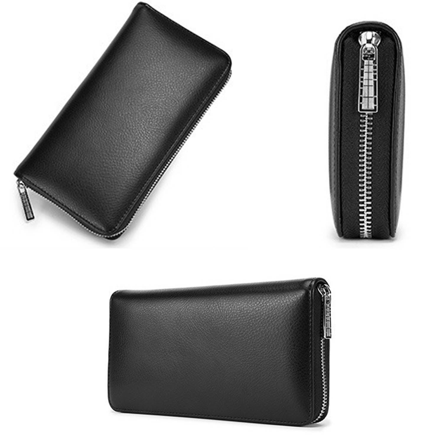  MARYAM Luxury Designer Genuine Leather RFID wallets for women,  The best black credit card holder for women, the most beautiful wristlet  keychain wallet women, THE women wallet you are looking for! 