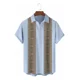 thumbnail image 5 of Camisa Hawaian Guayabera Para Hombre Casuales Manga Corta, 5 of 8
