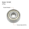thumbnail image 2 of 1614ZZ Deep Groove Ball Bearing, 3/8"x1-1/8"x3/8" Shielded Z2 Lever Bearings 2pcs, 2 of 4