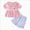 G39-Red, variant on Toddler Baby Girls Clothes For 2t 3t 4t 5t 6t Girls Cute Summer Short Sleeve T Shirt Tops Shorts Clothes Sets Baby Girls Outfits 7t Children,Comfy 2-3 Years
