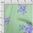 thumbnail image 1 of oneOone Georgette Viscose Fabric Geometric|Watercolor Leaves & Peony Floral Fabric Prints By Yard 42 Inch Wide, 1 of 4