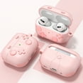 thumbnail image 7 of Allytechgroup Cute Case for Apple Airpods Pro 2nd Generation 202, Shockproof & Dustproof Earpods Case with Keychain, Soft Silicone Protective Cover Compatible with Apple Airpods Pro 2nd Gen,Pink, 7 of 7