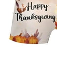 thumbnail image 5 of Happy Thanksgiving Pug Welcome Thankful Fall Autumn Pumpkin All Over Print Boxer Briefs Underwear for Men Dad Dog Lover Gifts - 02021, 5 of 6