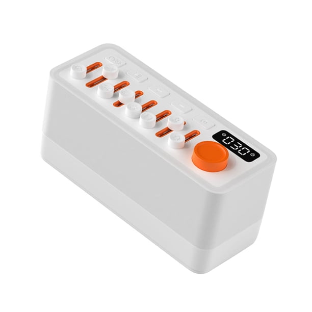Altavoz pequeño portátil,Altavoz pequeño portátil Sonido estéreo Luz ambiental,Máquina compacta de ruido blanco para dormir,Altavoz inalámbrico para dormitorio,oficina en casa,fiesta,Luz