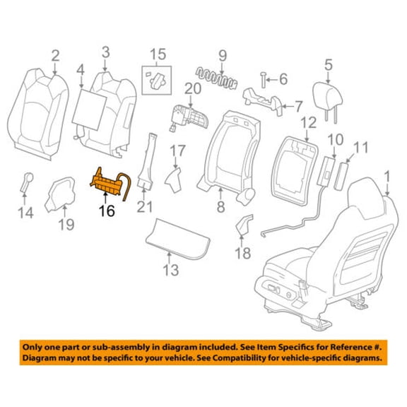 GM OEM Front Seat-Lumbar Support 25948857