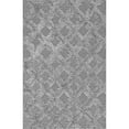 thumbnail image 2 of nuLOOM Francene Diamond Trellis Shag Area Rug, 6' 7" x 9', Silver, 2 of 5