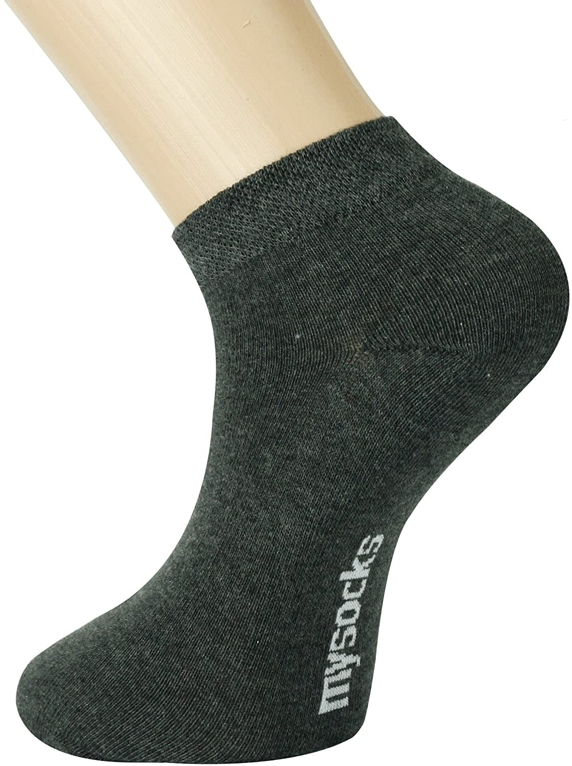 Mysocks Unisex Trainer Socks Cotton Seamless Toe